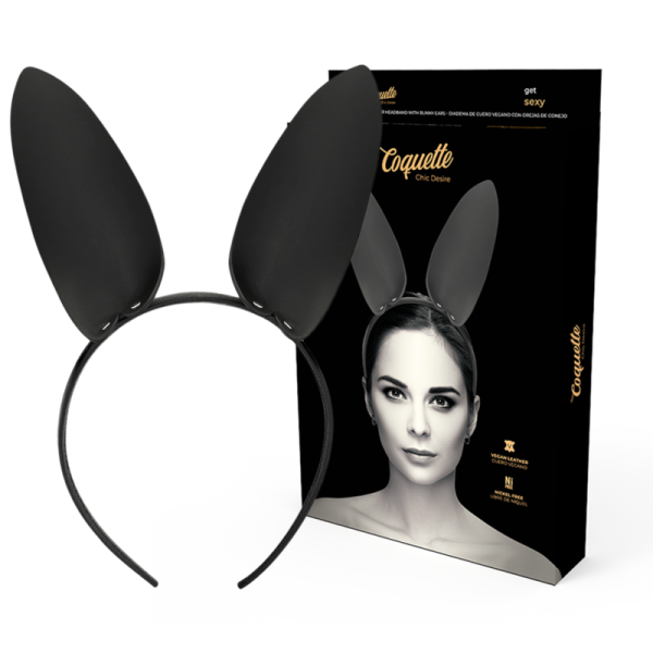 COQUETTE CHIC DESIRE - DIADEMA CON OREJAS DE CONEJO - Imagen 2