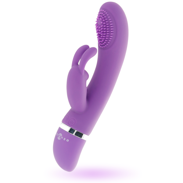 INTENSE - SUSY VIBRADOR OSCILANTE SILICON RABBIT LILA - Imagen 2