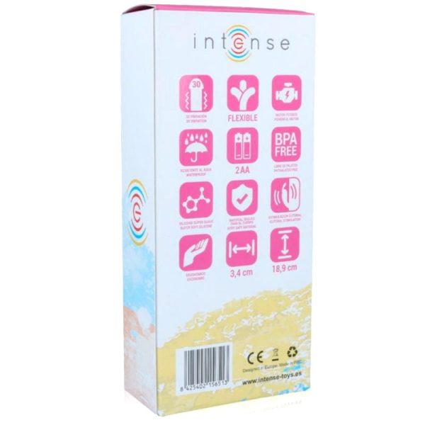 INTENSE - HILARI VIBRADOR ROSA SILICON LUXE - Imagen 2