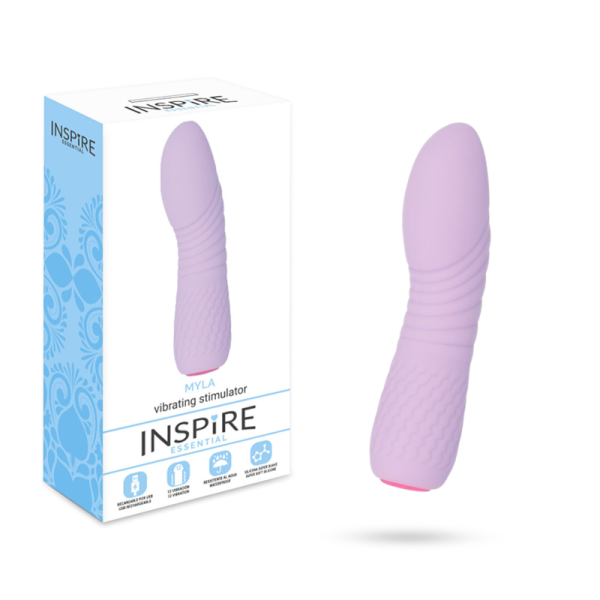 MYLA VIBRADOR LILA CLARO - Imagen 2