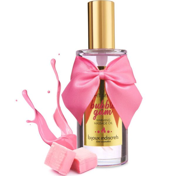 ACEITE MASAJE EFECTO CALOR SABOR CHICLE - Imagen 2
