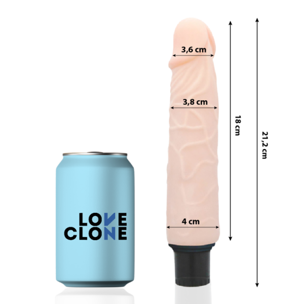 SELF LUBRICATION VIBRADOR 21.2 CM -O- 3.8 CM - Imagen 2