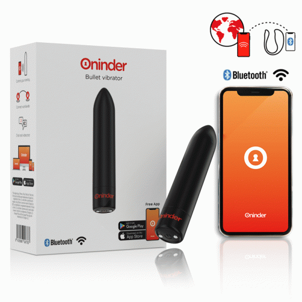 ONINDER - BERLIN BALA VIBRADORA NEGRO - APP GRATUITA - Imagen 2