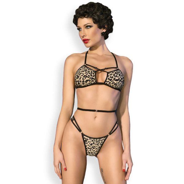 CHILIROSE - CR 4497 BIKINI LEOPARDO S/M - Imagen 2