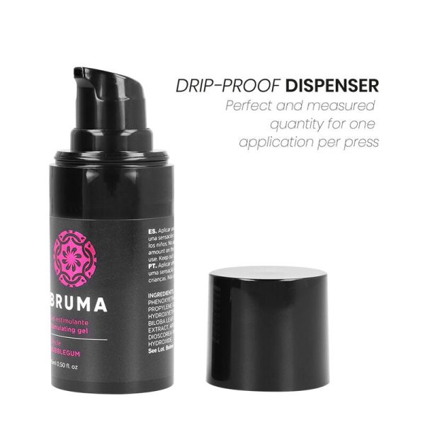BRUMA - POTENTE GEL INTENSIFICADOR  ORGASMOS SABOR CHICLE 15 ML - Imagen 2