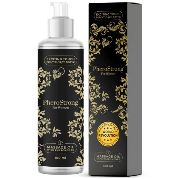 PHEROSTRONG - ACEITE DE MASAJE PARA MUJER 100 ML - Imagen 2