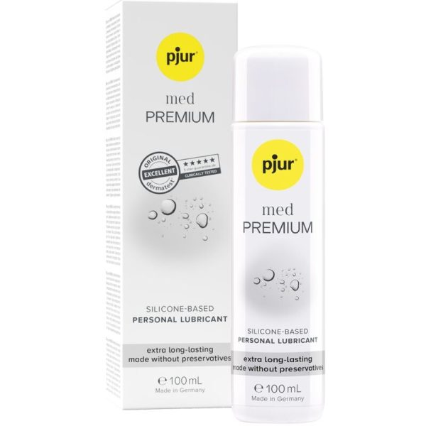PJUR - MED LUBRICANTE PREMIUM SILICONA 100 ML - Imagen 2