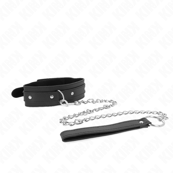 KINK - COLLAR CON CORREA 65 CM 1 ANILLO AJUSTABLE 38-49 CM X 5 CM - Imagen 2