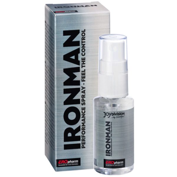 JOYDIVION EROPHARM - IRONMAN PERFORMANCE SPRAY RETARDANTE PARA HOMBRES 30ML - Imagen 2