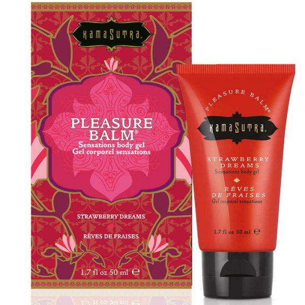 KAMASUTRA - BALSAMO PLACER ESTIMULANTE SABOR SUEÑOS DE FRESA 50ML - Imagen 2