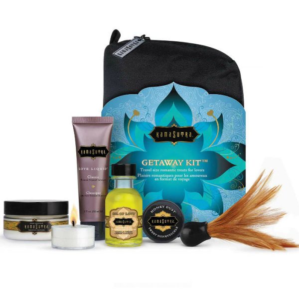 KAMASUTRA - ROMANTICO Y LUJOSO KIT EN TAMAÑO VIAJE - Imagen 2