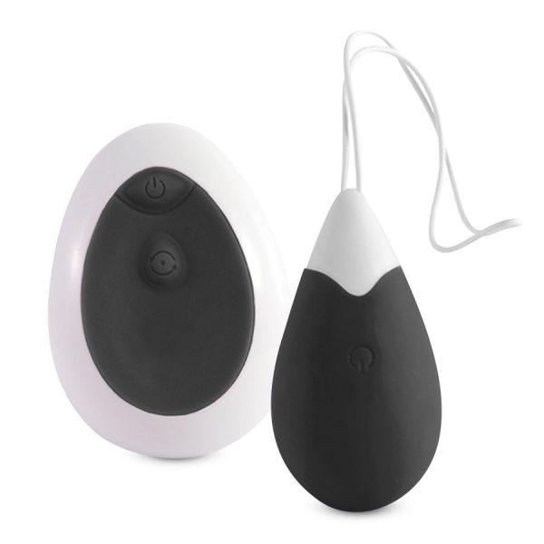HUEVO VIBRADOR CONTROL REMOTO NEGRO - Imagen 2