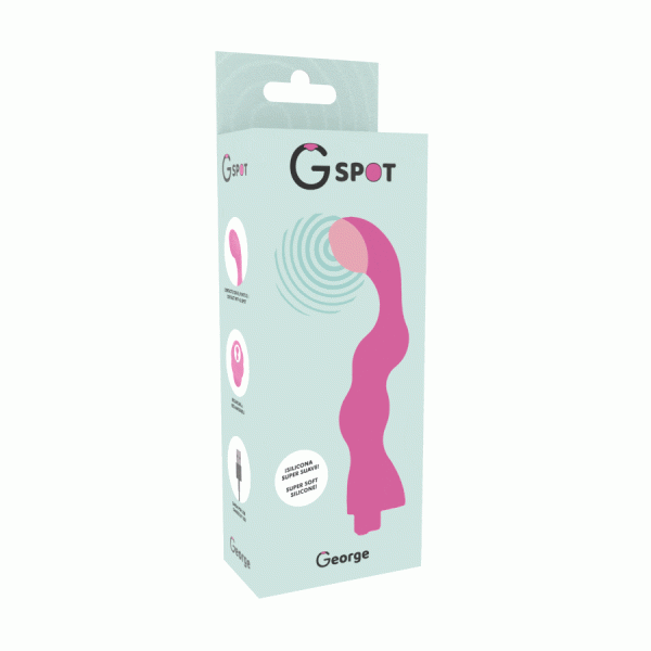 G-SPOT - GEORGE VIBRADOR PUNTO G ROSA CHICLE - Imagen 2