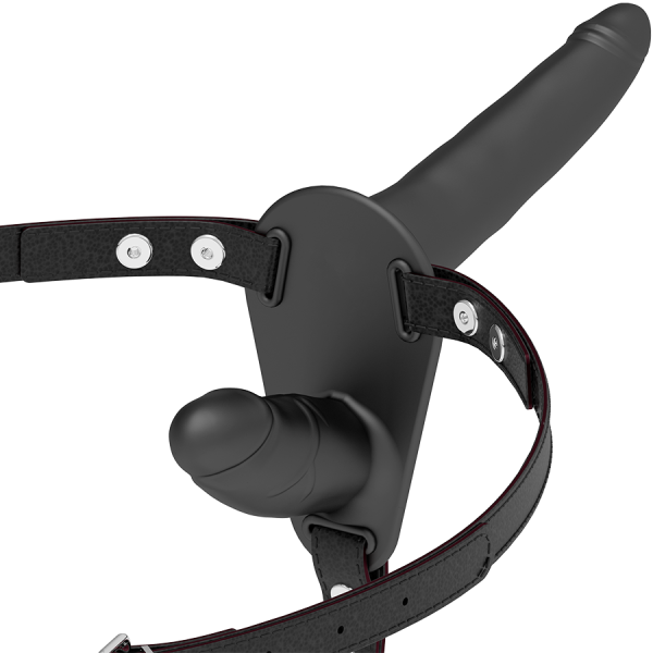 HARNESS - DOBLE PENETRACIÓN NEGRO
