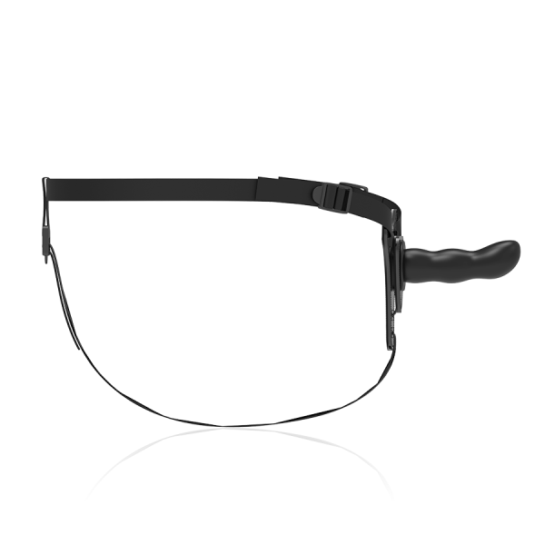 HARNESS - SILICONA NEGRO G-SPOT 16 CM - Imagen 2