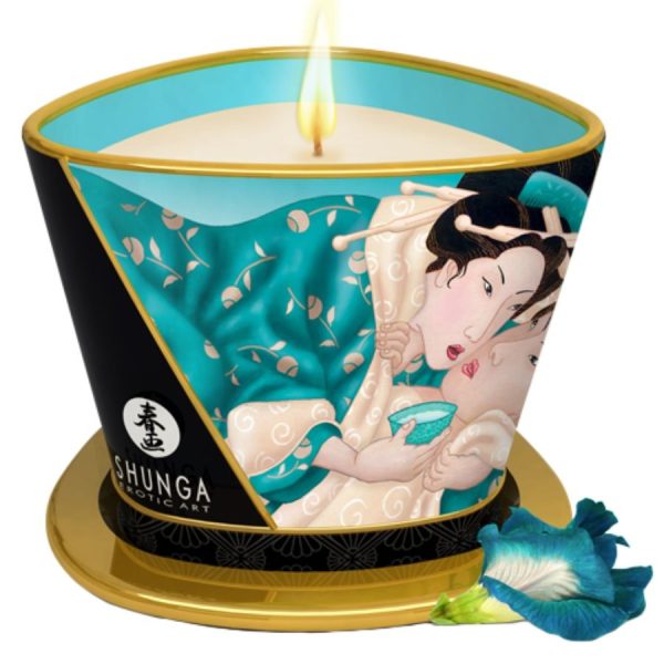 SHUNGA - VELA DE MASAJE ISLAND BLOSSOMS 170 ML - Imagen 2