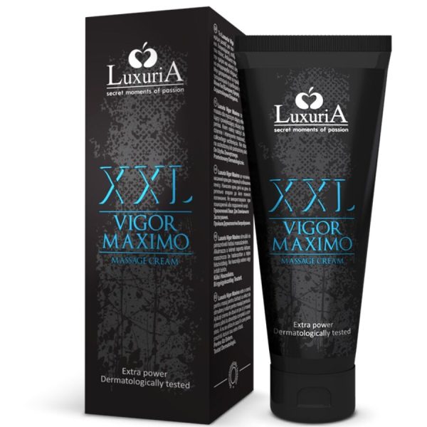 INTIMATELINE LUXURIA - XXL VIGOR MAXIMO CREMA MASAJE VOLUMINIZADORA 75 ML - Imagen 2