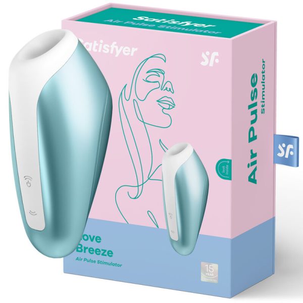 SATISFYER - LOVE BREEZE SUCCIONADOR ICE BLUE - Imagen 2
