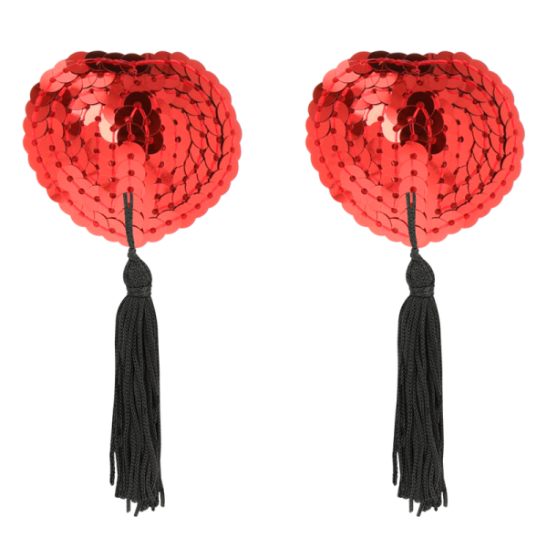 COQUETTE CHIC DESIRE - CUBRE PEZONES ROJO - Imagen 2