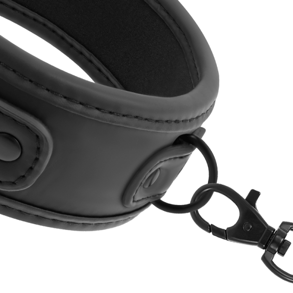 FETISH SUBMISSIVE - COLLAR CON CADENA CON FORRO DE NOPRENO - Imagen 2
