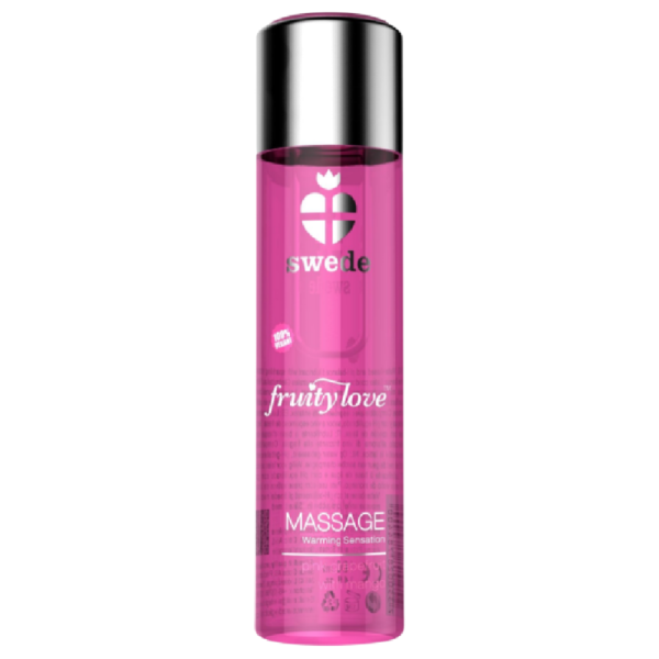 SWEDE - FRUITY LOVE ACEITE EFECTO CALOR POMELO Y MANGO 120 ML - Imagen 2