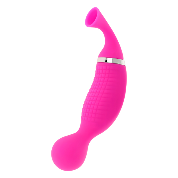 MORESSA - KIRK DUO SUCCIONADOR + MASAJEADOR MULTI PRESTACIONES PREMIUM SILICONE RECARGABLE - Imagen 2