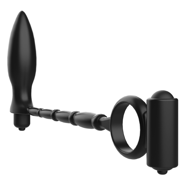 PLUG ANAL CON ANILLO VIBRADOR - Imagen 2
