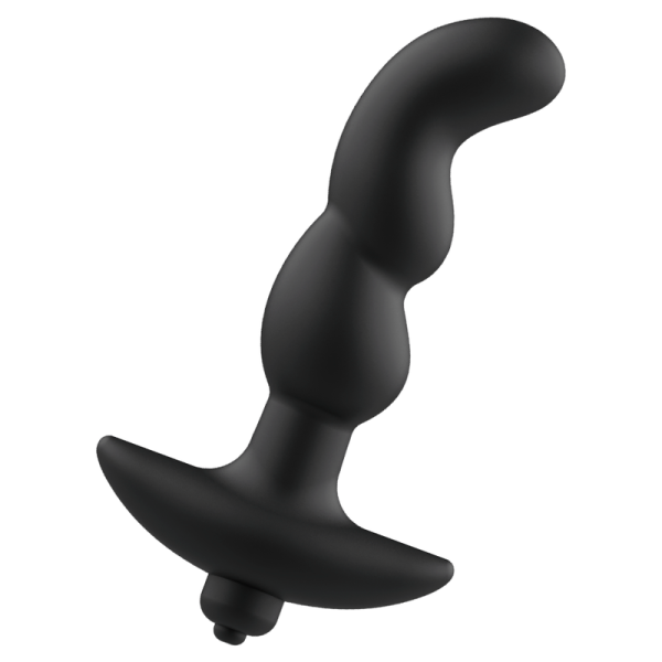 MASAJEADOR ANAL CON VIBRACIÓN NEGRO MODELO 2 - Imagen 2