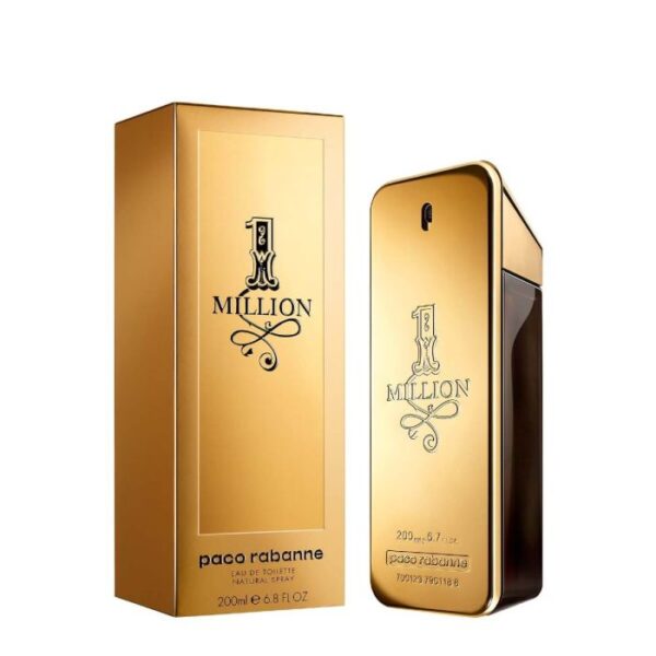 Paco Rabanne 1 Million Eau de Toilette for Men 200ml - Imagen 2