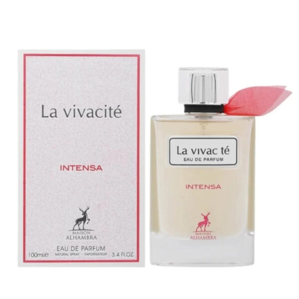 La Vivacite Intensa By Maison Alhambra EDP Perfume for Women 3.4 oz/100 ml - Imagen 2
