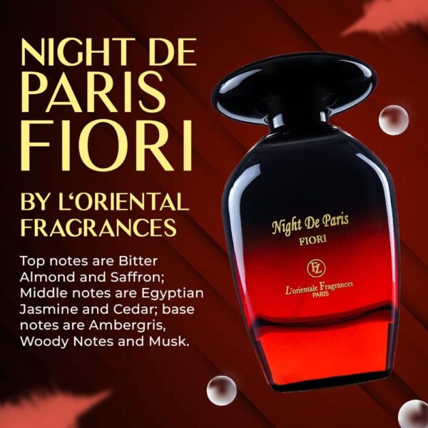 Night de Paris Fiori by L'orientale Fragrances Unisex 3.3 Oz / 100ml - Imagen 2