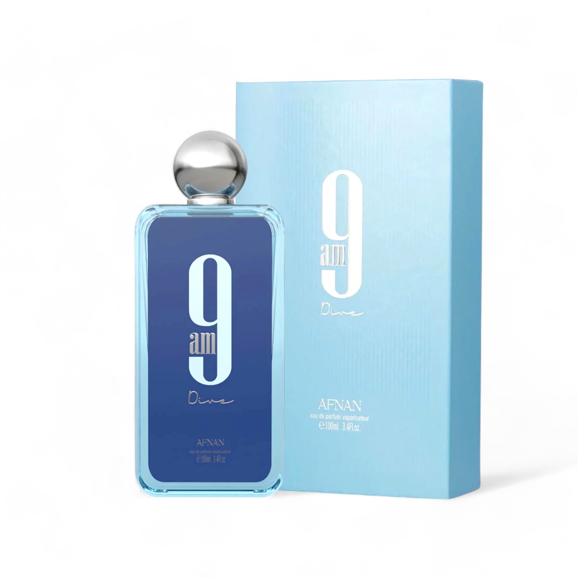 9 AM Dive By Afnan EDP Perfume 3.4 oz/100 ml - Imagen 2