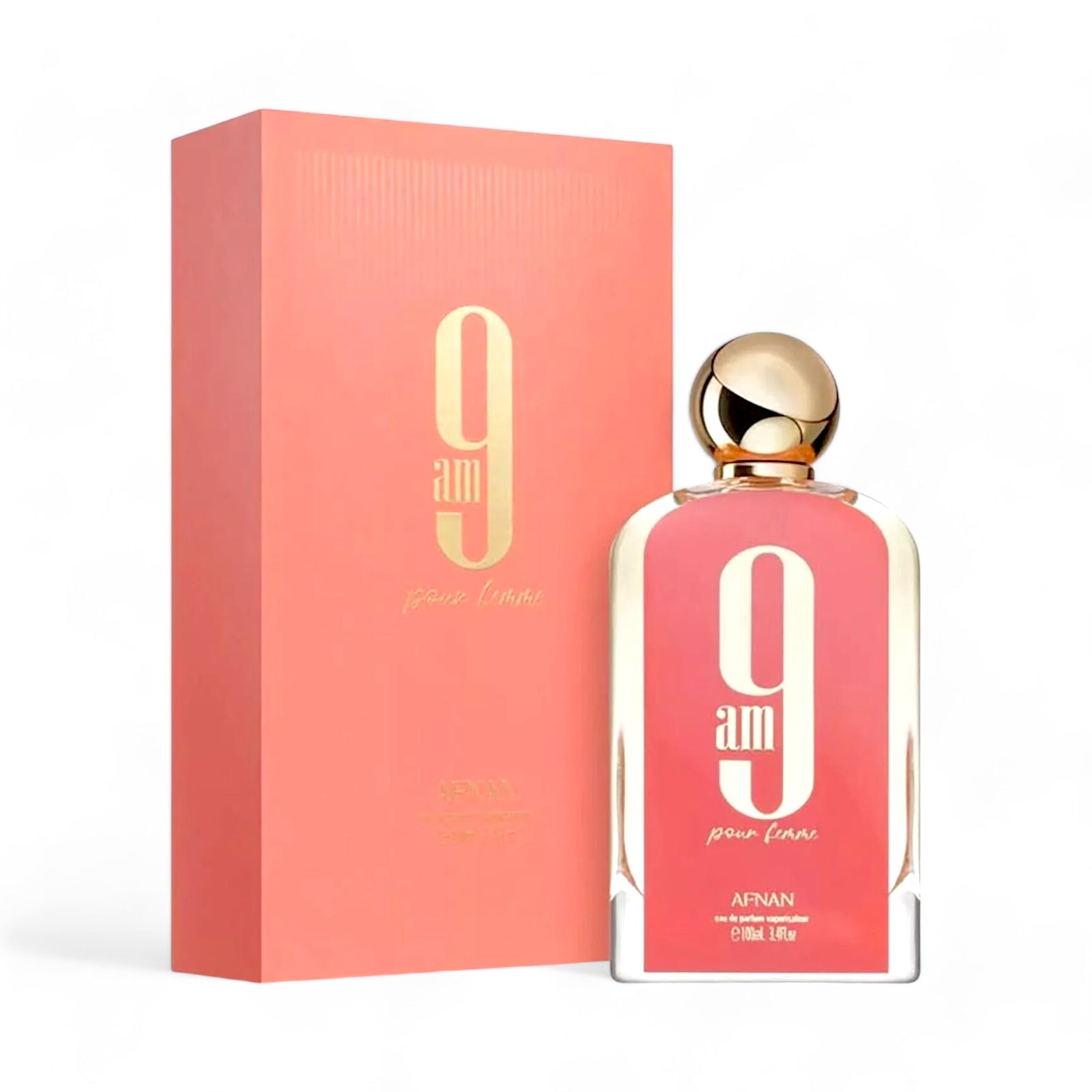 9 AM Femme By Afnan EDP Perfume 3.4 oz/100 ml for Women - Imagen 2
