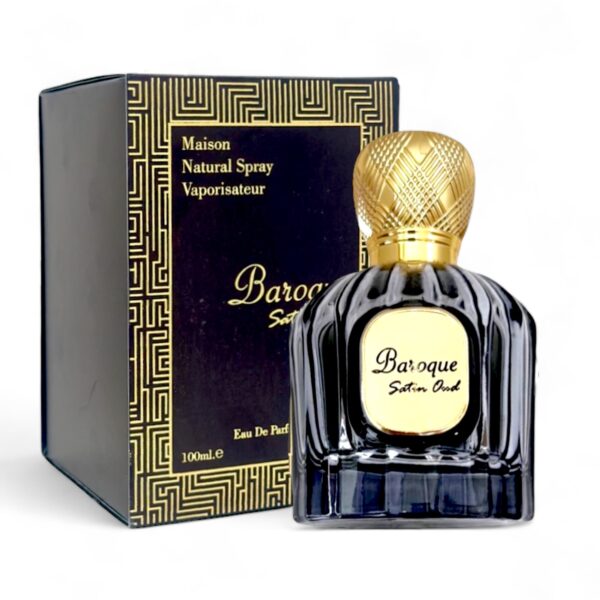 Baroque Satin Oud By Maison Alhambra EDP Perfume for Men 3.4 Oz/100 ml
