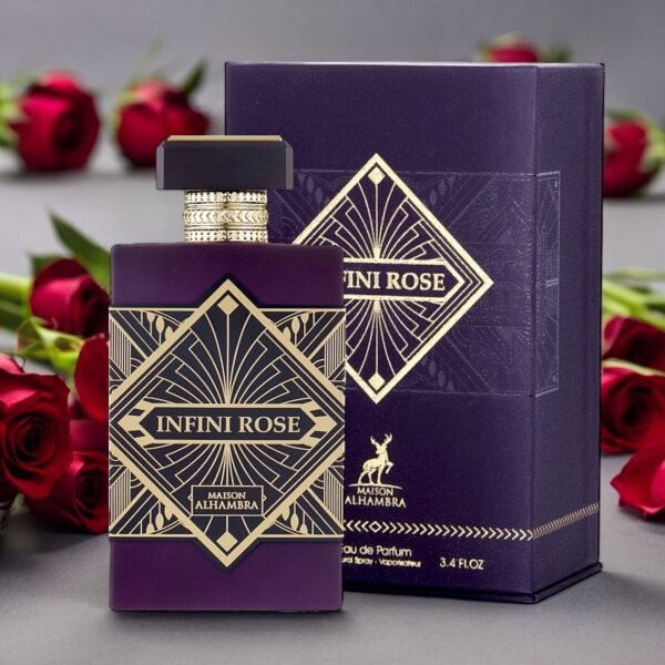 Infini Rose By Maison Alhambra EDP Perfume 3.4 oz/100 ml - Imagen 2