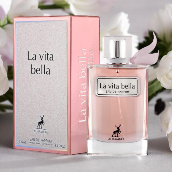 La Vita Bella By Maison Alhambra EDP Perfume for Women 3.4 oz/100 ml - Imagen 2