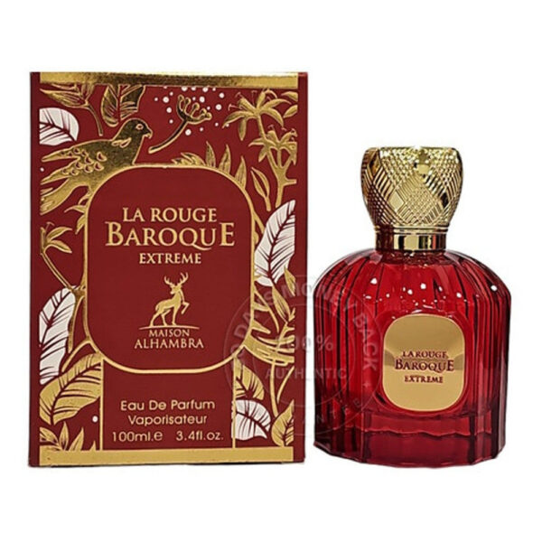 La Rouge Baroque Extreme By Maison Alhambra EDP Perfume 3.4 oz/100 ml - Imagen 2