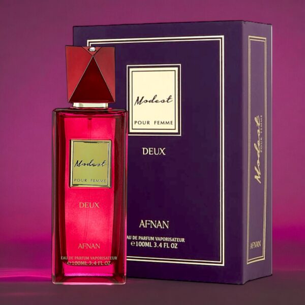 Modest Deux By Afnan EDP Perfume for Women 3.4 Oz/100 ml - Imagen 3