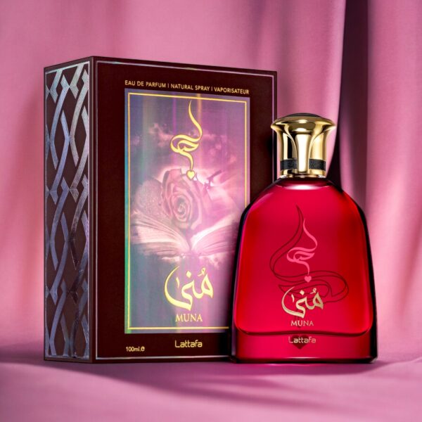 Muna By Lattafa EDP Perfume for Women 3.4 oz/100 ml - Imagen 2