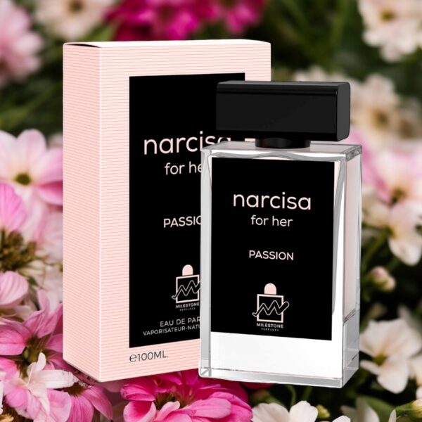 Narcisa Passion for Her By Milestone EDP Perfume for Women 3.4 oz/100 ml - Imagen 2