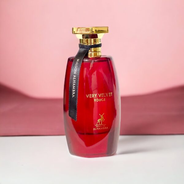 Very Velvet Rouge By Maison Alhambra EDP Perfume for Women 3.4 oz/100 ml - Imagen 4