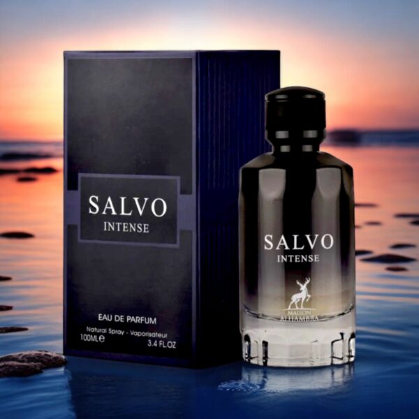 Salvo Intense By Maison Alhambra EDP Perfume for Men 3.4 Oz/100 ml - Imagen 3