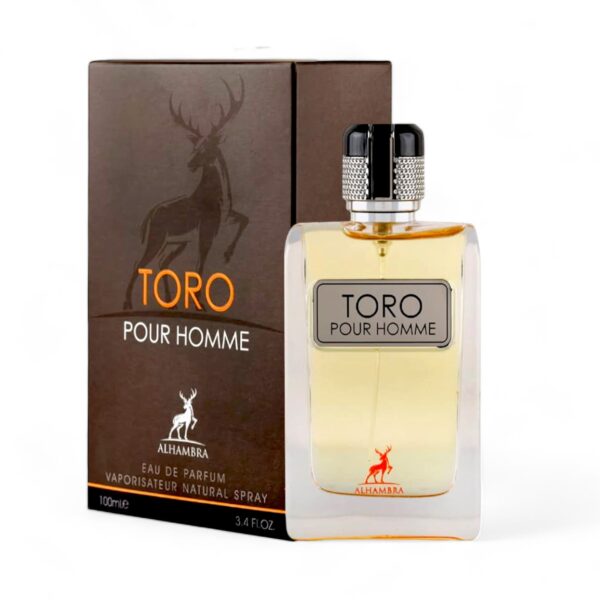 Toro Pour Homme By Maison Alhambra EDP Perfume for Men 3.4 oz/100 ml - Imagen 2
