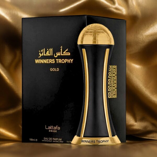 Winners Trophy Gold By Lattafa EDP Perfume 3.4 oz/100 ml - Imagen 2