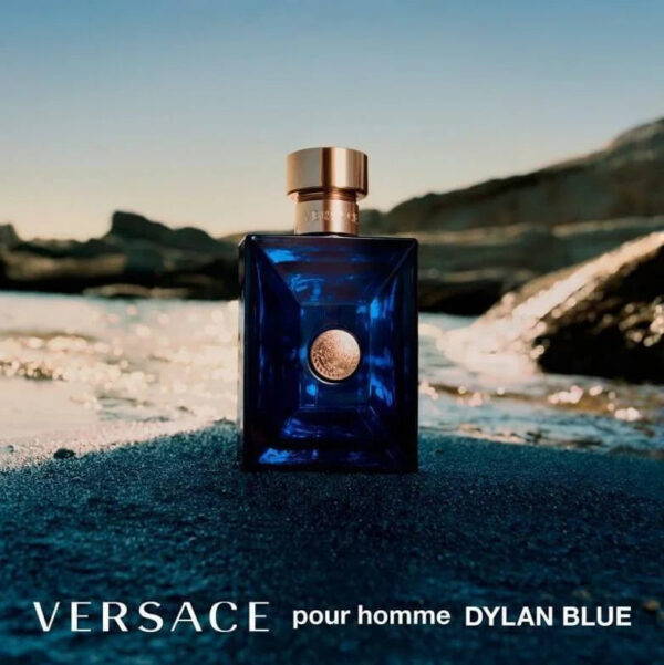 Versace Pour Homme Dylan Blue Eau de Toilette for Men 100ml - Imagen 3