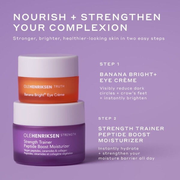 OLEHENRIKSEN Mini Moisturizer + Eye Cream Glow Strong  - 2 Pcc - Imagen 2