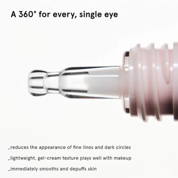 Glossier Full Orbit Entire-Eye Brightening Cream 0.5 oz - Imagen 2